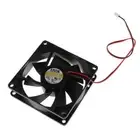 12V 2Pin Silent Computer PC Case Cooler Fan for Computer 2 Wire 80x80x25mm