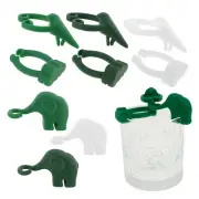 9Pcs Cloud Animal Shape Planting Sprout Support Planting Propagation Buddy·-