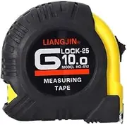 AIMALL 3/5/10m Measuring Tape Measure Steel Ruler Rule Lock Rubber Grip Metric & Inch, Triple Lock Mechanism, Easy Carry Belt Clip