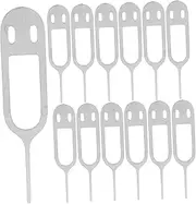 Stainless Steel Mobile Phone Sim Card Ejector 50pcs Sim Card Removal Pin Tool Extended Reach