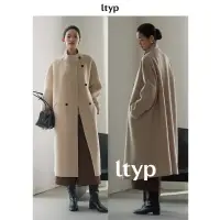 在飛比找博客來優惠-ltyp旅途原品 100%澳洲進口高支羊毛長款雙面呢大衣女冬