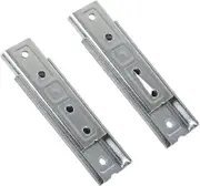Heytea 4.7" Headboard Mounting Brackets Panel Wall Mount Interlocking Hangers Heavy Duty Sofa Connector Universal Metal Connector (2 Pairs)