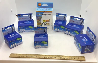 Replacement G&G HP02 Inkjet Cartridges for Photosmart Printers Multi Color Lot