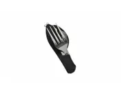 3-in-1 Cutlery Set- Black