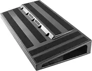 Guitar Pedal Board, Strong Load-Bearing Effect, Power Supply Pedalboard, Portable Lightweight Design, Non-Slip And Stable, Ideal For Guitarists And Bassists, Black