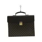 LOUIS VUITTON 路易威登 公事包 格紋DAMIER EBENE ALTONA PM 棕色 PVC 滿版 6