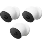 Google Nest Cam (Outdoor or Indoor, Battery) [3 Pack]