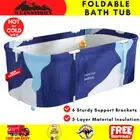Larger Collapse Portable Foldable Bathtub Water Tub Spa Bath Bucket Inflatable