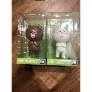 全新✨正版✨ Line friends 熊大 兔兔 人偶公仔 takara tomy