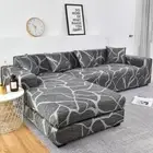 Sofa Cover Elastic Chaise Longue Sofa Cover Stretch Covers Corner Sofa L-shaped