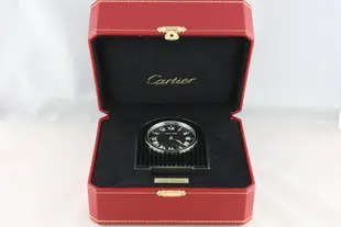 CARTIER 卡地亞 黑色中國漆座鐘