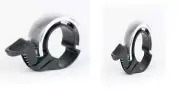 KNOG Oi Bell Aluminium Bike Bell, Small/22.2mm, Silver