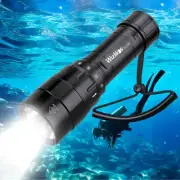 DL10R Dive Light - 4500 Lumen Super Bright Underwater Flashlight with Magneti...