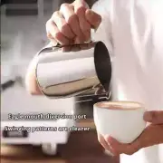 1Pc 150ml Silvery Stainless Steel Milk Frothing Pitcher Coffee Latte Cup