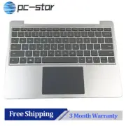 New For Microsoft Surface Go 1943 Laptop 12.4" Palmrest Touchpad Keyboard Silver