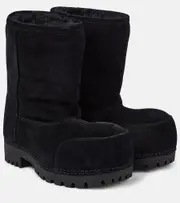 [Balenciaga] Balenciaga Alaska Low suede boots AU 10 black