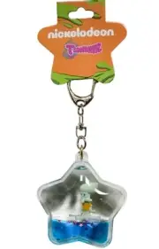 SQUIDWARD Nickelodeon SPONGEBOB Tsunameez Cartoon Floaty Star Keychain + GIFT