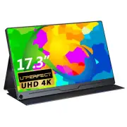 UPERFECT 4K Gaming Monitor 17.3 Inch 3840x2160 Portable Monitor Laptop Screen