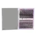 Eyelash Extension Kit 126pcs Clusters Individual D Curl False Lash DIY Exten EOM