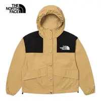 在飛比找蝦皮商城優惠-The North Face 防潑水連帽防風 女風衣外套-卡