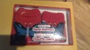 NIB Aroma Home Click And Heat Hand Warmers Reusable Gel Heat Pads- Butterflies