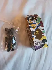 Be@rbrick Bape Series #3 Black and Gray Camo bearbrick - Sealed