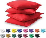 [GoSports] Cornhole Bean Bags Set of 4 - Regulation All Weather - Mix and Match from 16 Colors Available