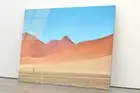 Hills, Sky in Namibia Tempered Glass Printing Wall Art Australian Made Quality