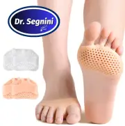 PAIR SILICONE HONEYCOMB FOREFOOT INSOLES HIGH HEEL SHOES PAD TOE SEPARATOR PAIN✅