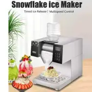 Small Commercial Snow Ice Machine Snowflake Ice Crusher Shaver Smoothie Machine