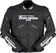 Furygan Raptor Evo 2, leather jacket , color: Black/White , size: XXL