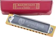364/24 Marine Band 12 Hole Harmonica - Key of C