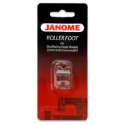 Janome Roller Foot - For 5mm Machine Stretch Jersey Satin Even Feed NEW Snap On