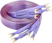 HiFi Speaker Cable Banana Y-Plug Cable(Y to Y Plug,1.5m)