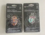 Garchomp And Dragapult Pokémon Monthly Pins: Dragon Types Pins (1-2 Of 12) NIB