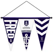 Fremantle Dockers AFL Multi Pennant Wall Hanger Flag Bunting