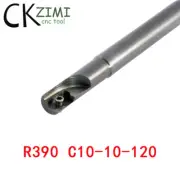 1x R390 C10-10-120 1 Flute CNC Indexable Milling Cutter Arbor,For R390 11T308