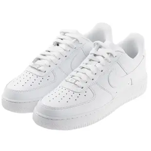 NIKE AIR FORCE 1 LOW 男女款 低筒 耐吉 休閒鞋 運動 滑板鞋 經典 全白色 CW2288-111