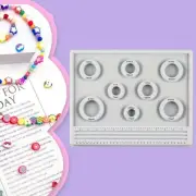 Beading Board DIY Craft Reusable Bead Plate Practical Gift Beading Board Women