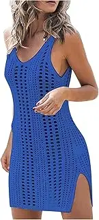 [Generic] Suit Shorts Set for Women Up Patchwork Women Tops Hollow Cover Bikini Out Swimwear Beach Swimwears Tankinis Set Fashion Casual Swimwears Galaxy Skirts for Women