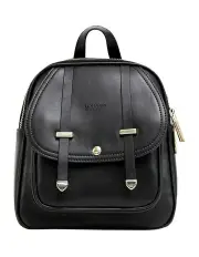 [Belle & Bloom] Camila Leather Backpack in Black