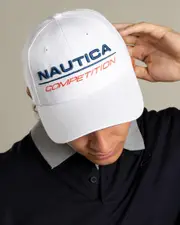 [NAUTICA] NAUTICA Men's Tappa Snapback Cap in White One Size White