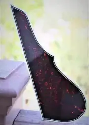 Dell'Arte Hand bound 5 plys Nitro Celluloid pickguard 2006 Tortoise Celluloid