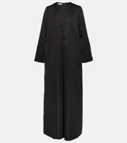 [CO] CO Satin midi dress AU 6 black