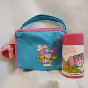 1983 Poochie Pink NOS w TAG Vintage Mattel Thermos & Lunchbox Aladdin Set RARE