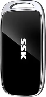 SSK 4TB SSD External Hard Drive, Portable SSD Drive up to 2000 MB/s, USB 3.2 Gen2X2 External Solid State Drives for iPhone 15/16 PRO、Mac、Phone OTG、Laptops with LED Indicator