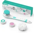 VOYOR Electric Body Brush Back Scrubber for Shower Rechargeable Exfoliating