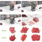Fresh Meat Slicer Cleaver Kitchen Knife Set For Meat Slicing Shredding Manu RNAU
