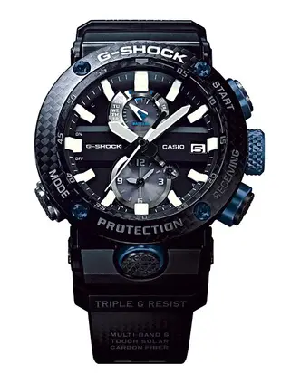 【威哥本舖】Casio原廠貨 G-Shock GWR-B1000-1A1 專業飛行系列 太陽能六局電波藍芽錶