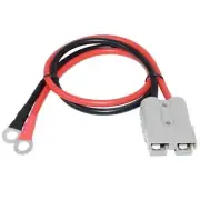 Anderson Plug 50A AMP to 8mm Battery Terminal 'O' Rings Power Cable 1M Long